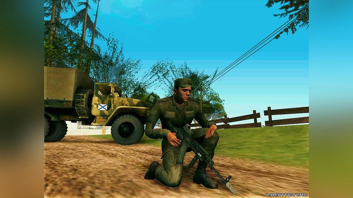 Рядовой современная армия РФ / GTA San Andreas