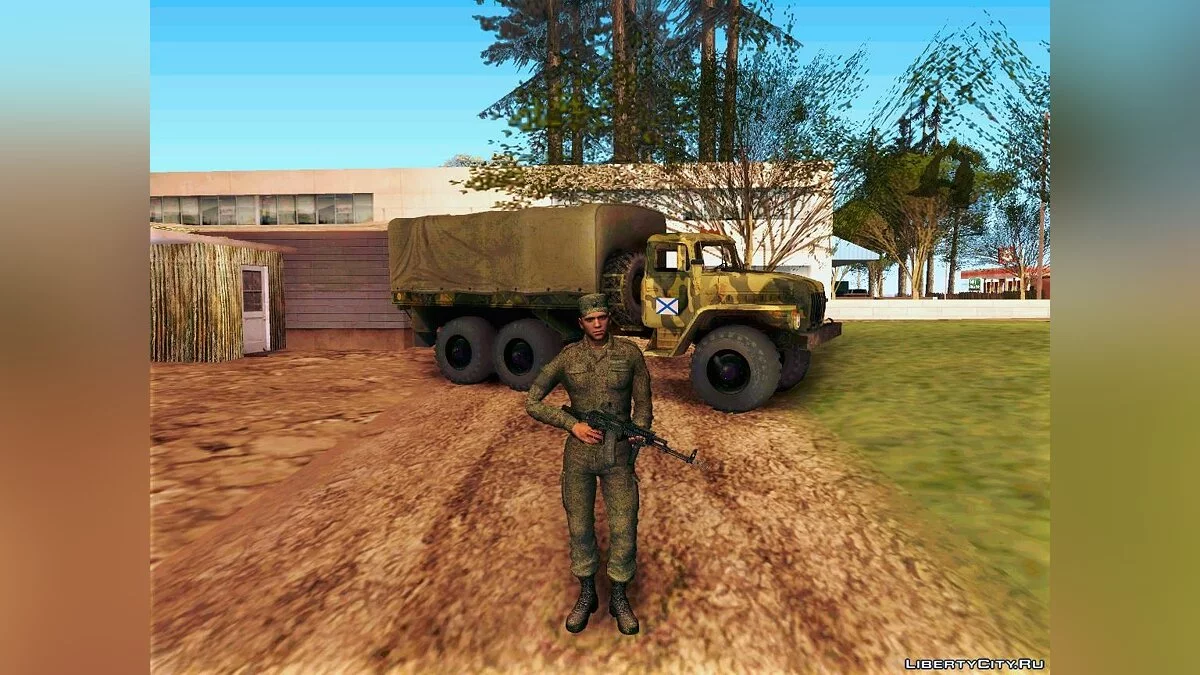 Рядовой современная армия РФ / GTA San Andreas