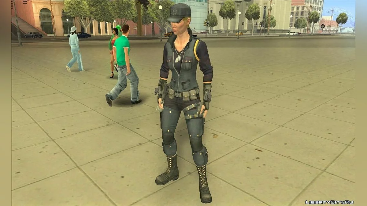 Соня Блэйд[MKX] / GTA San Andreas