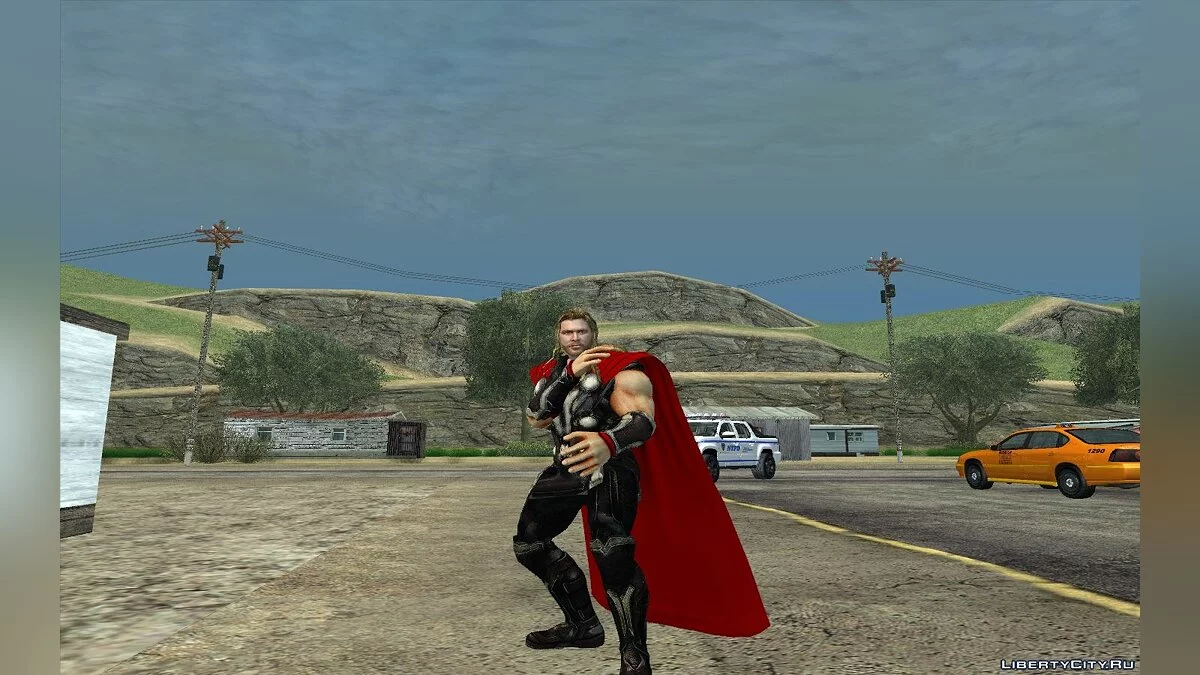Thor from avengers 2 (By LokiBITW) / GTA San Andreas