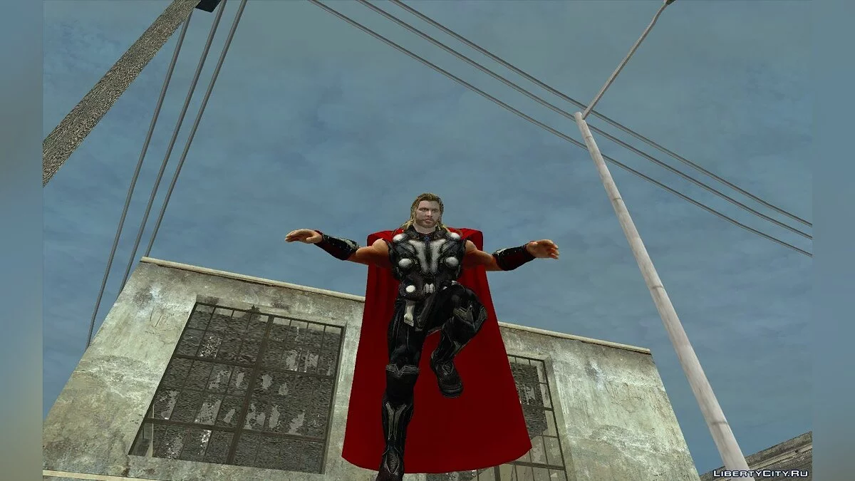 Thor from avengers 2 (By LokiBITW) / GTA San Andreas
