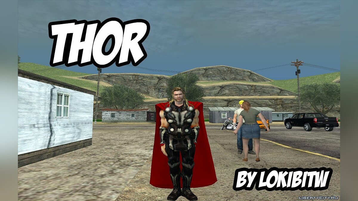 Скачать Thor from avengers 2 (By LokiBITW) для GTA San Andreas