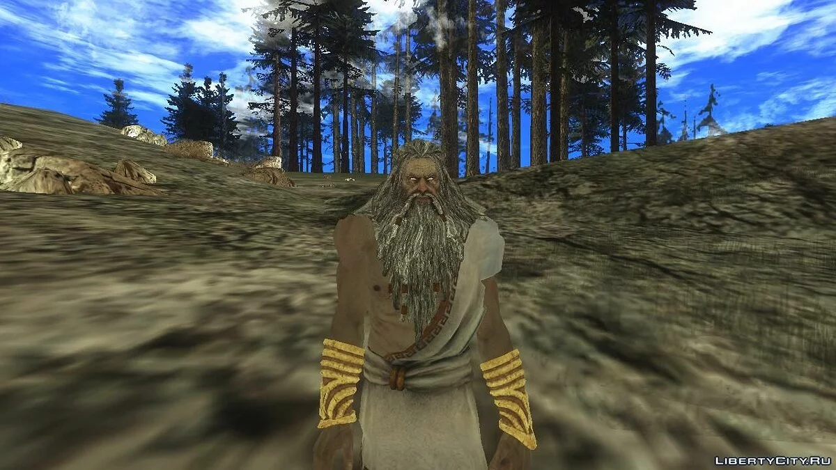 Zeus God Of War 3 / GTA San Andreas