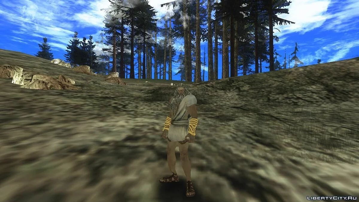 Zeus God Of War 3 / GTA San Andreas