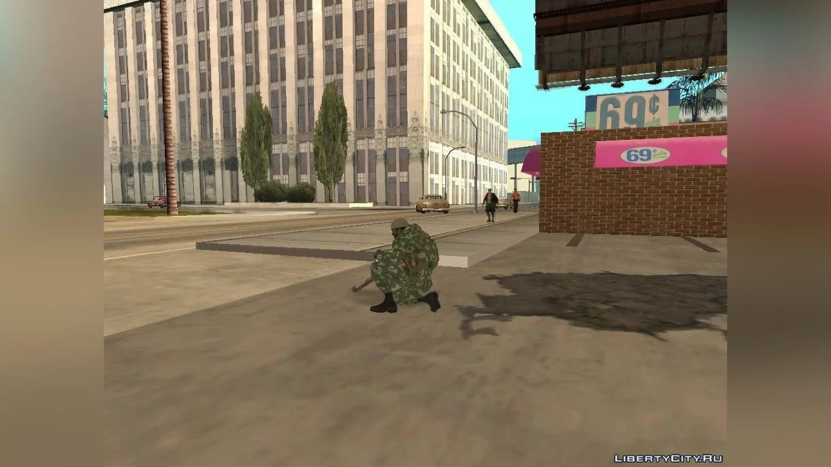 Разведчик ВДВ / GTA San Andreas