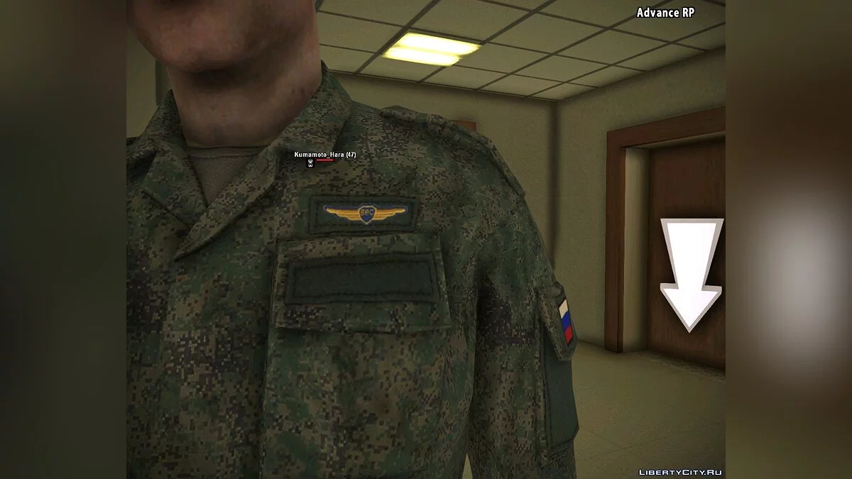 Старший прапорщик Военно-Воздушных Сил. / GTA San Andreas