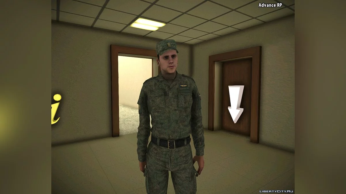 Старший прапорщик Военно-Воздушных Сил. / GTA San Andreas