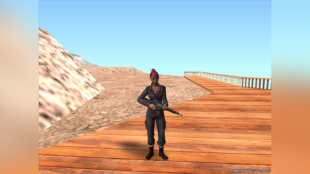 Yuma из Far Cry 4 / GTA San Andreas