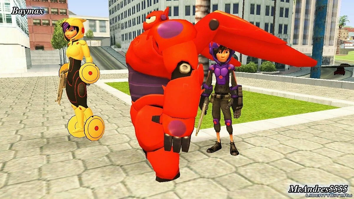 Baymax Armored Big Hero 6 / GTA San Andreas