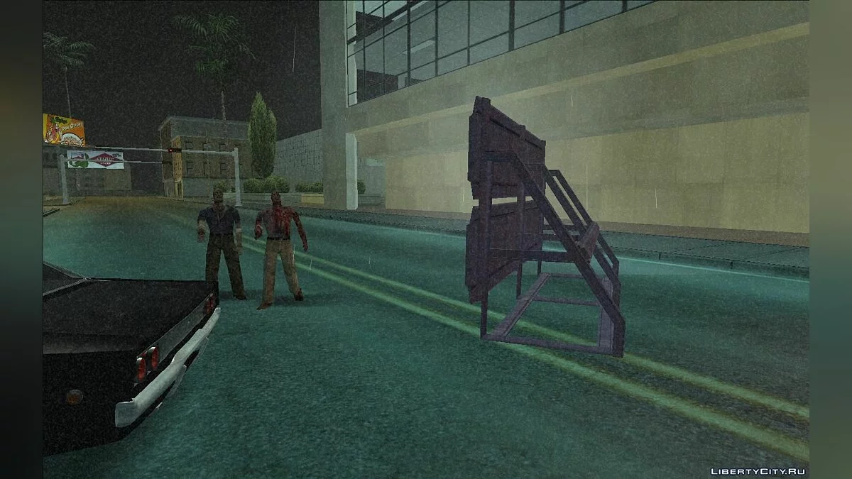 Городские зомби из Resident Evil 3: Nemesis / GTA San Andreas