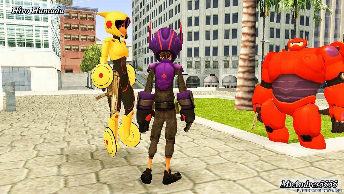Hiro Hamada Big Hero 6 / GTA San Andreas