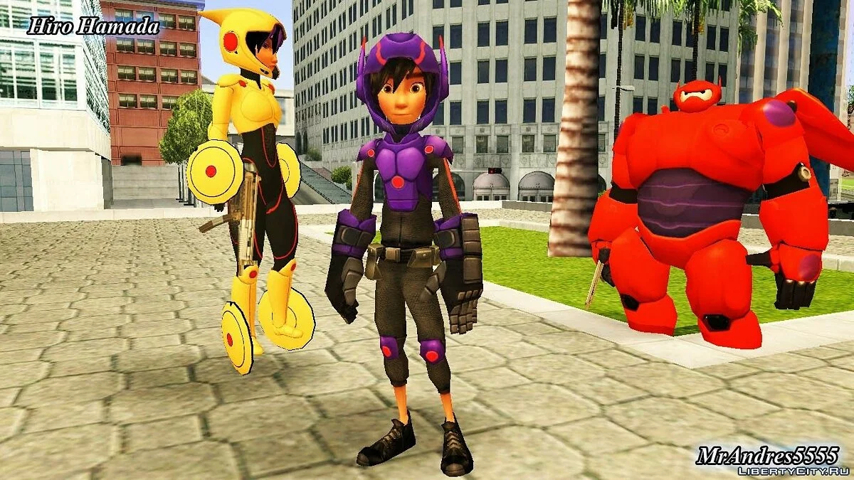 Hiro Hamada Big Hero 6 / GTA San Andreas