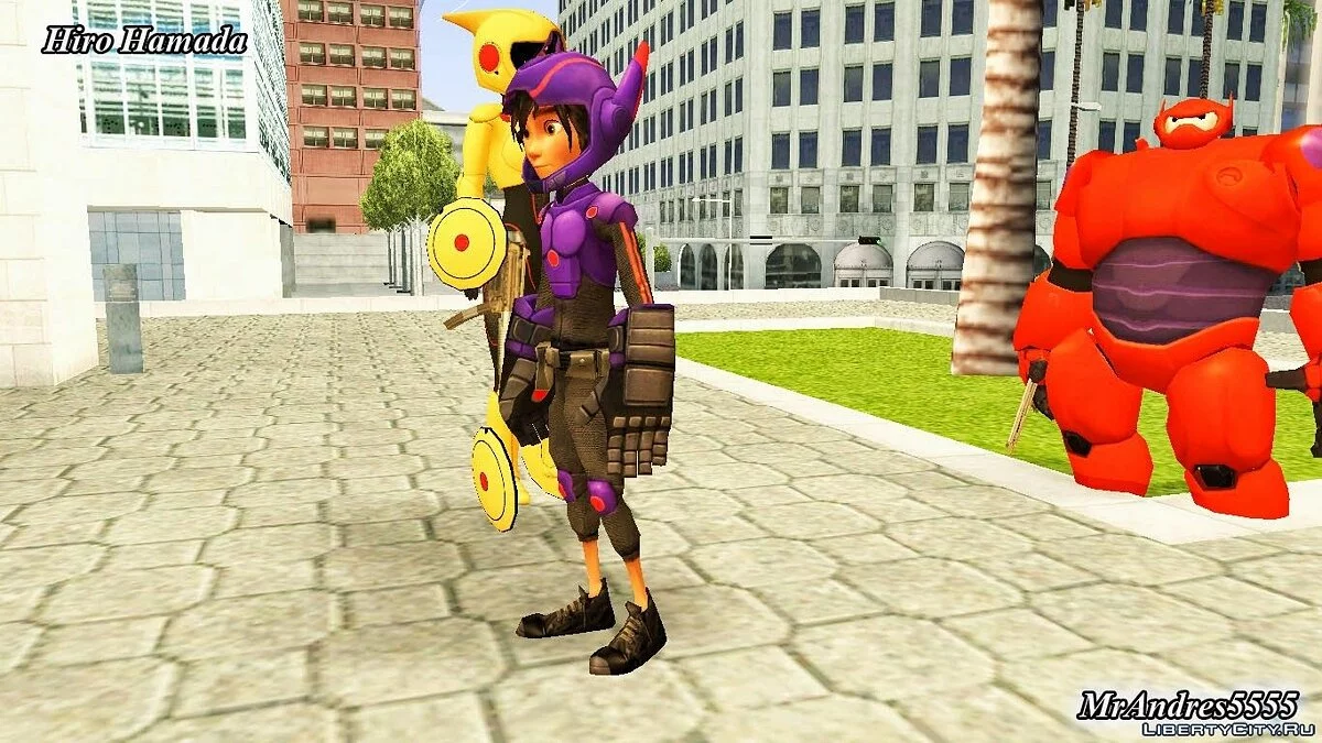 Hiro Hamada Big Hero 6 / GTA San Andreas