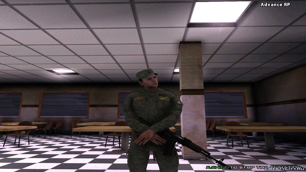 Сержант сухопутных войск в повседневной форме / GTA San Andreas