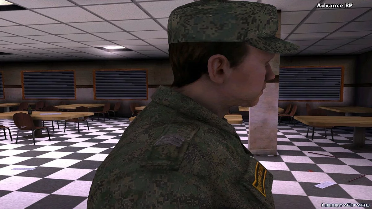 Сержант сухопутных войск в повседневной форме / GTA San Andreas