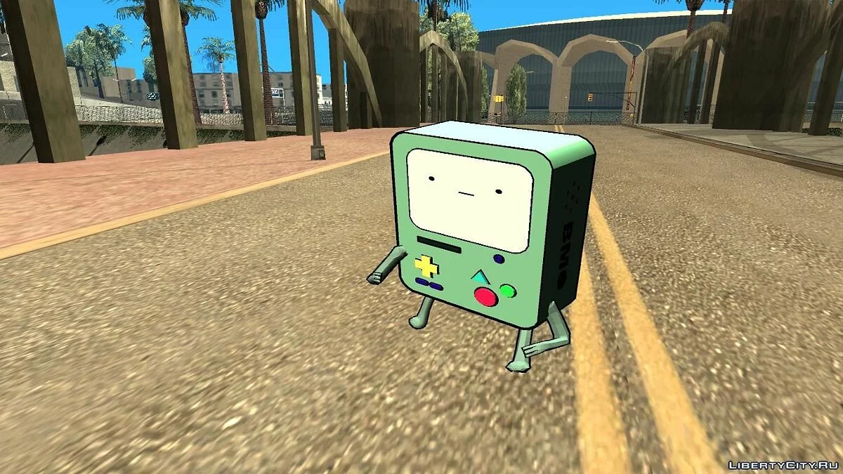 BMO - Adventure Time v1.0 / GTA San Andreas
