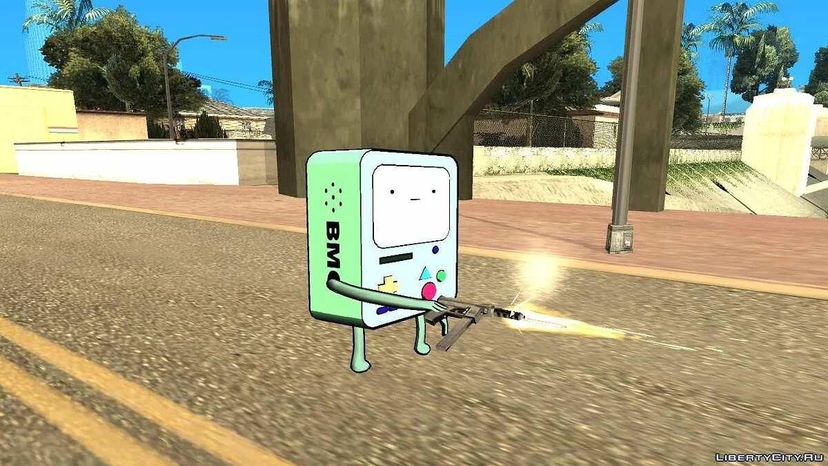 BMO - Adventure Time v1.0 / GTA San Andreas