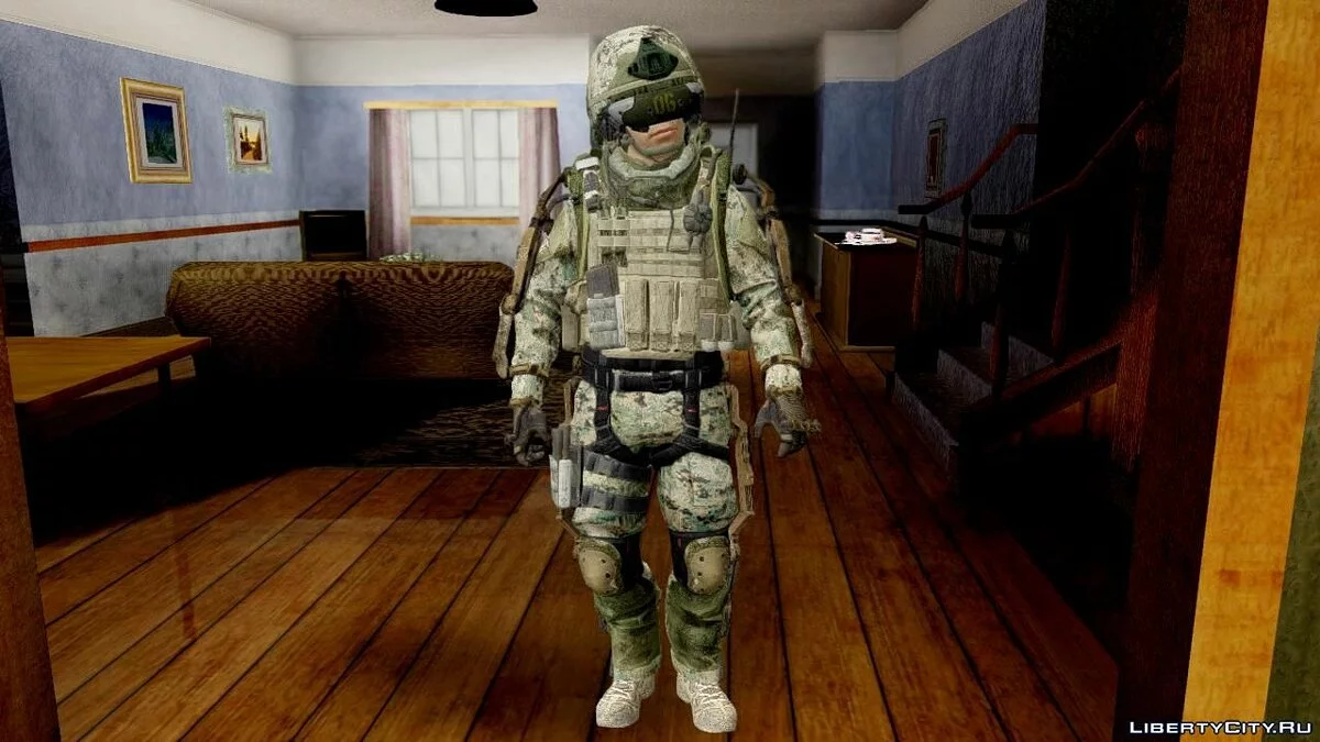 COD AW US Marine Assault Pack / GTA San Andreas