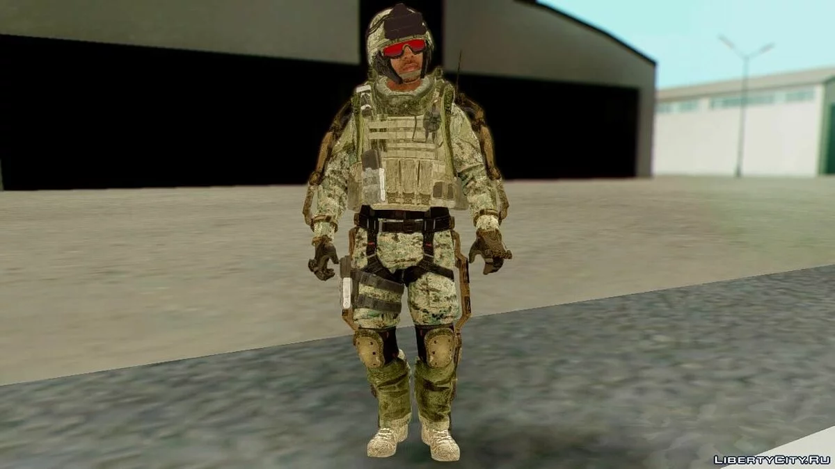 COD AW US Marine Assault Pack / GTA San Andreas