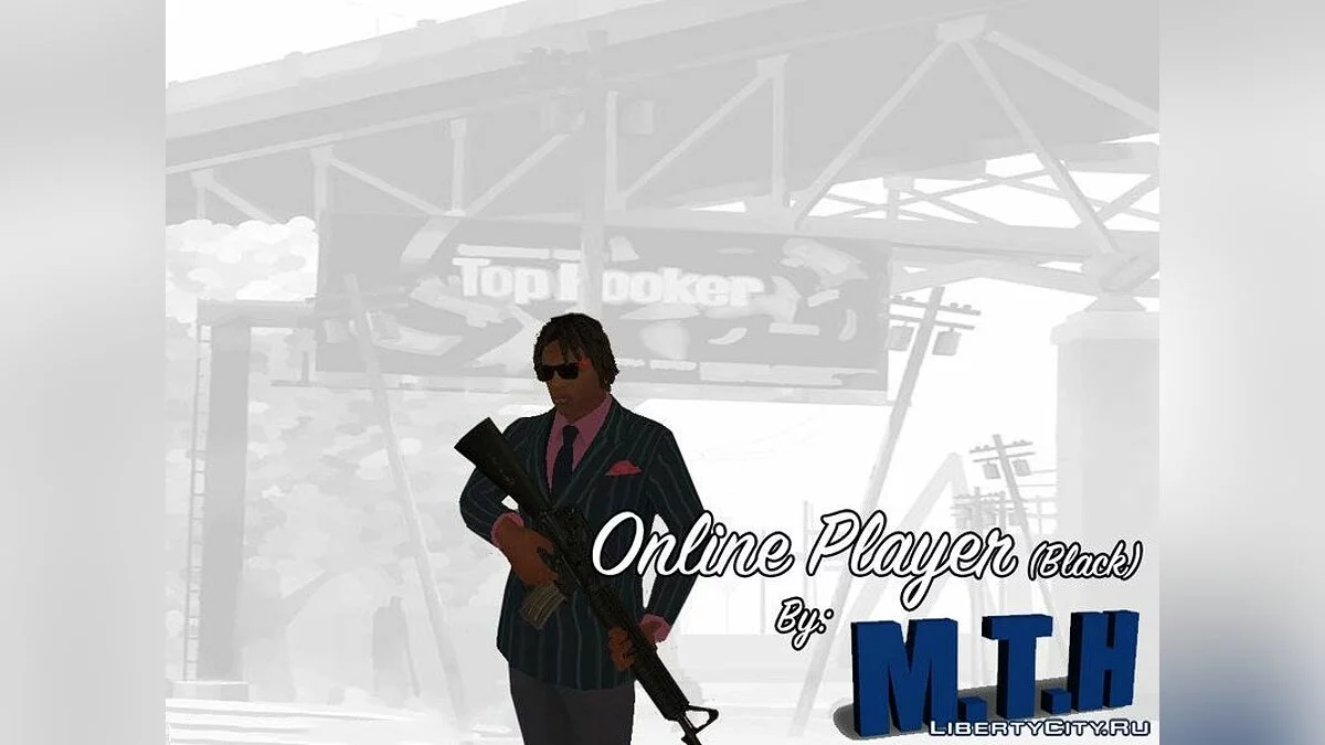 Player.img из GTA Online (АФРО) / GTA San Andreas