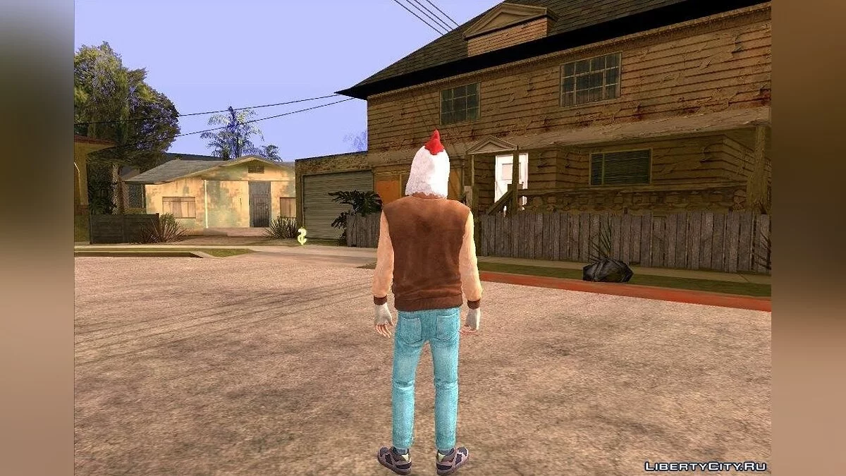 Jacket Payday2 Hotline Miami для GTA San Andreas / GTA San Andreas
