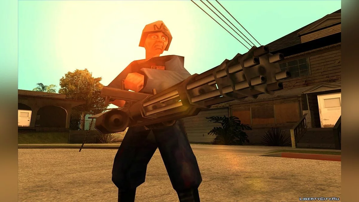 Barney From Half-Life Alpha / GTA San Andreas