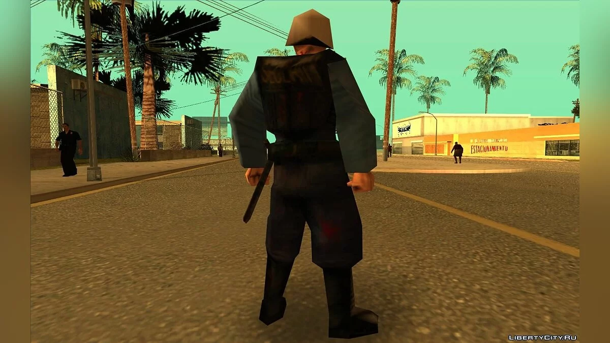Barney From Half-Life Alpha / GTA San Andreas