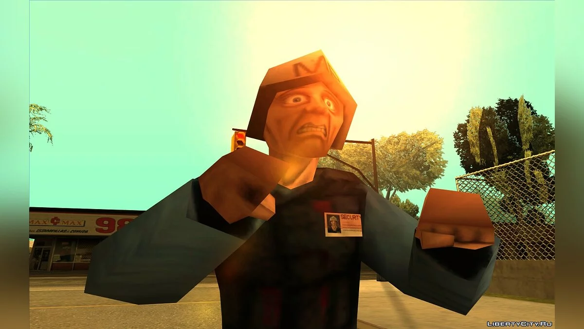 Barney From Half-Life Alpha / GTA San Andreas