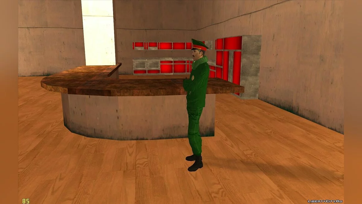 Лукашенко в военной форме / GTA San Andreas
