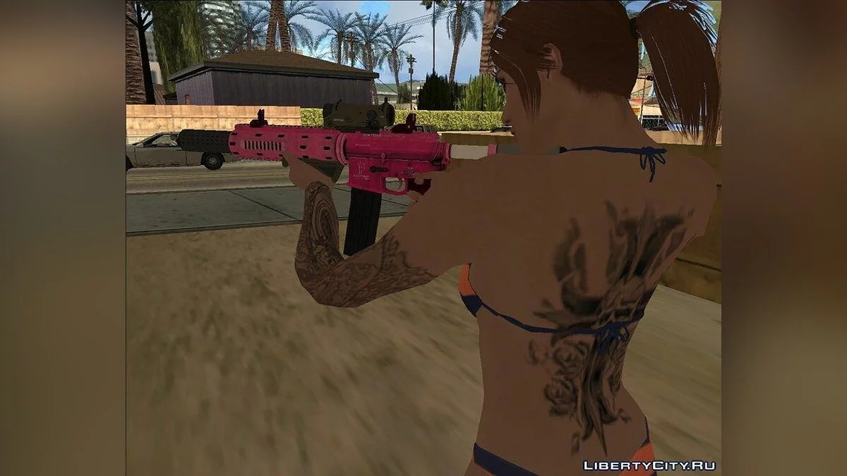Skin Female #1 from GTA V Online / GTA San Andreas