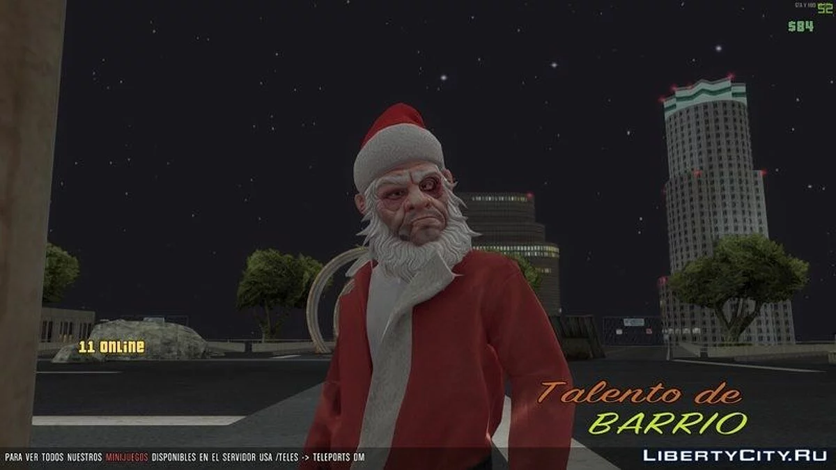 Skin Santa GTA V / GTA San Andreas
