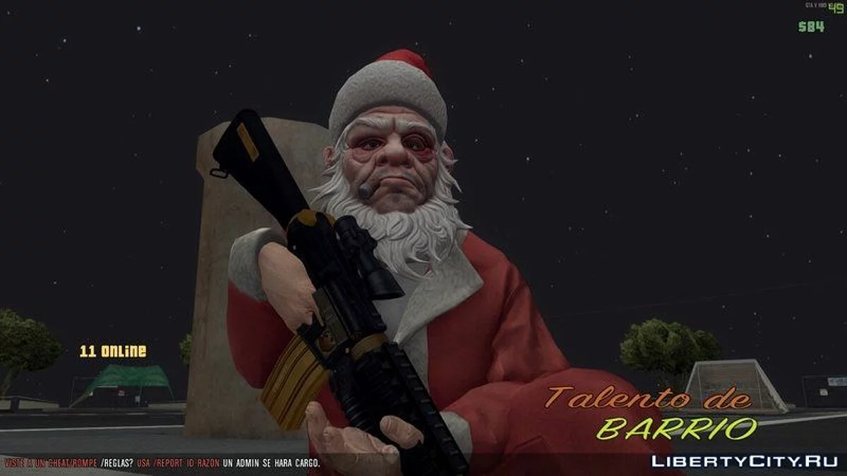 Skin Santa GTA V / GTA San Andreas