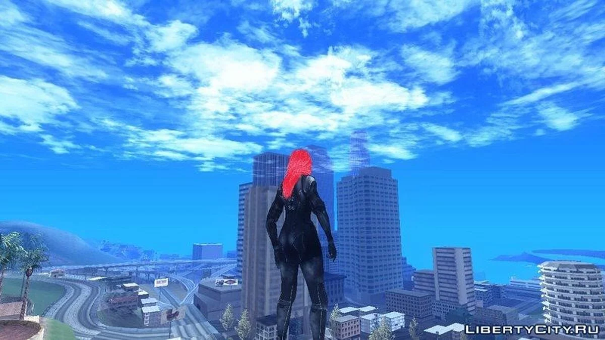 Black Widow Scarlet Johansson / GTA San Andreas