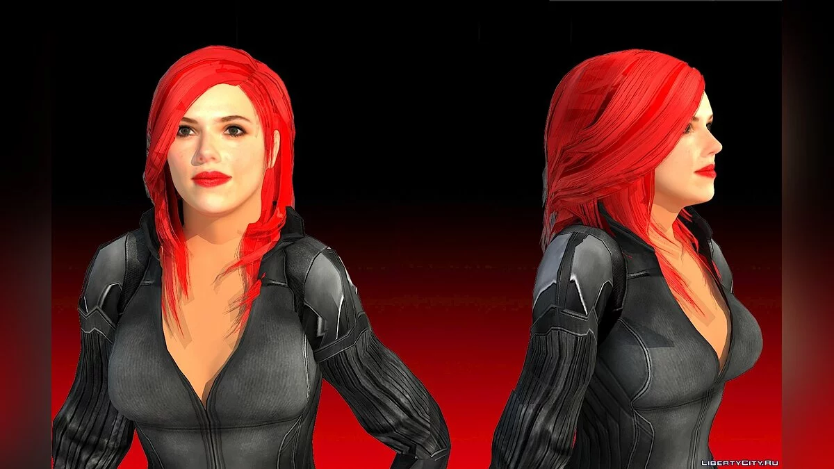 Black Widow Scarlet Johansson / GTA San Andreas
