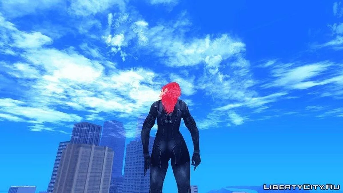 Black Widow Scarlet Johansson / GTA San Andreas