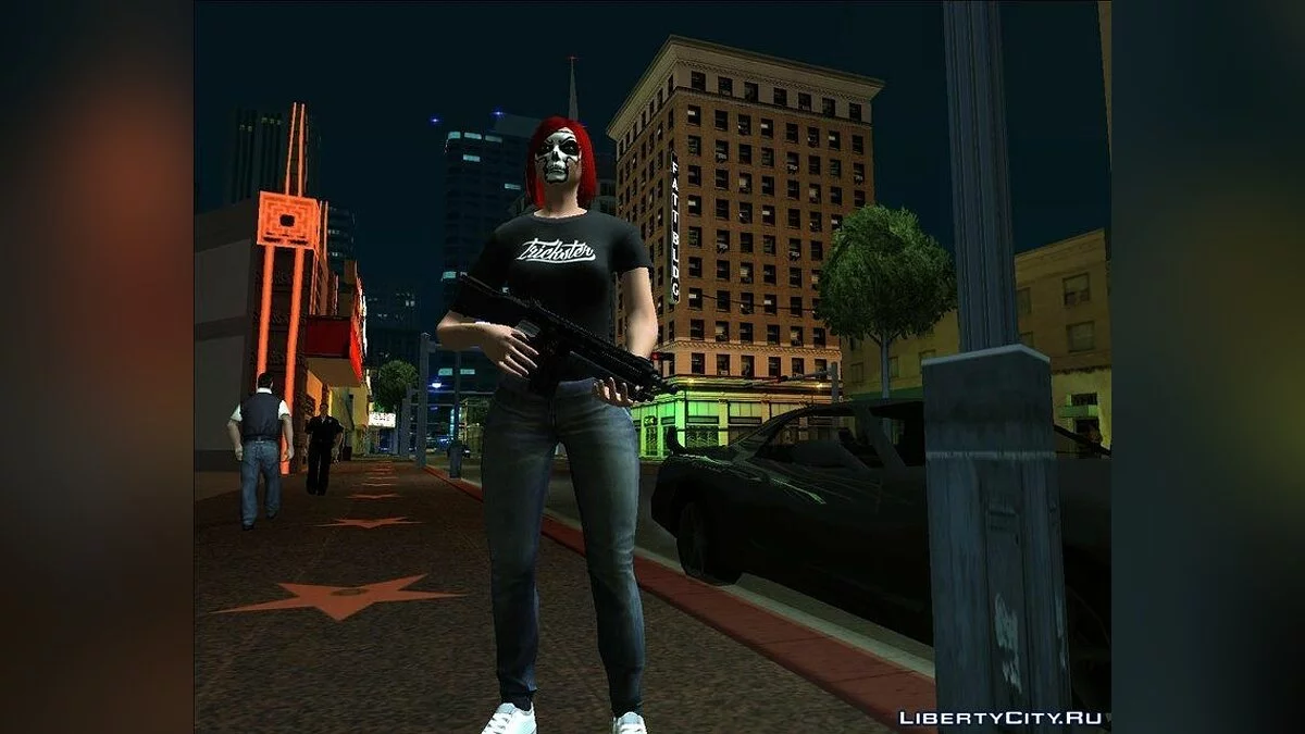 Female Skins  From GTA V Online / GTA San Andreas