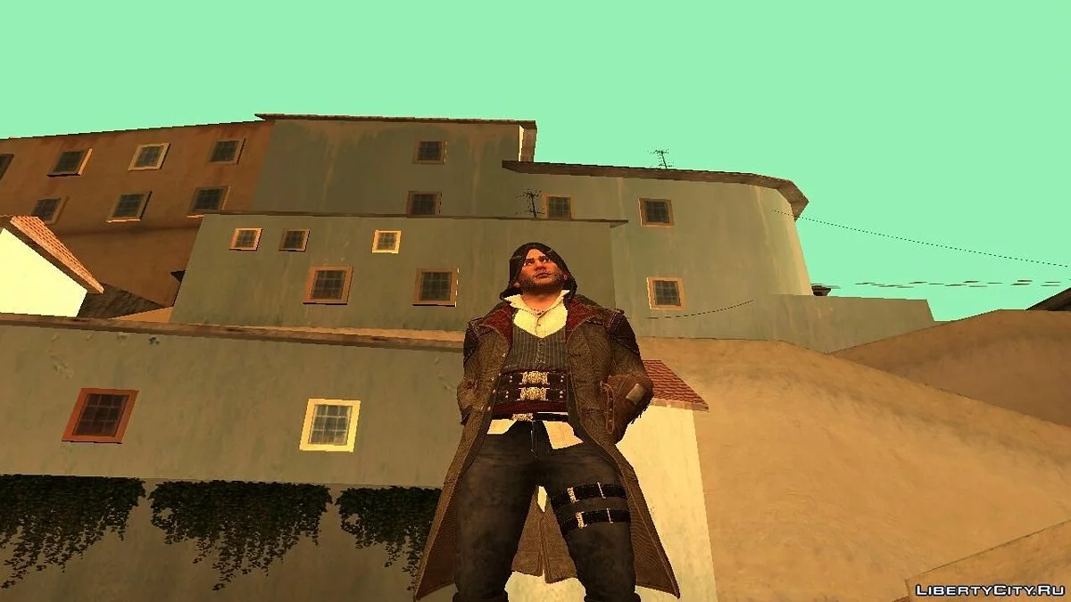 Jacob Frye from Assasin\'s Creed Syndicate / GTA San Andreas