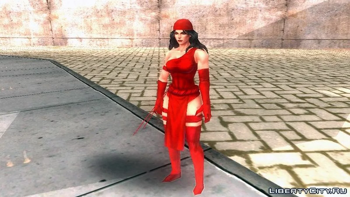 Marvel Future Fight - Elektra / GTA San Andreas