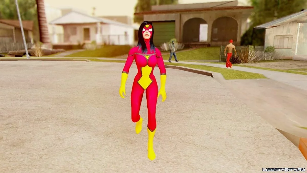 Marvel Heroes Spider-Woman / GTA San Andreas