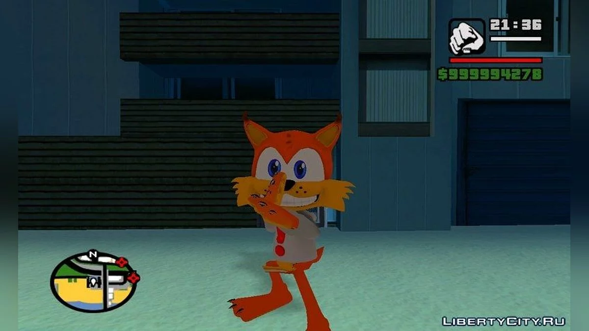 Bubsy / GTA San Andreas