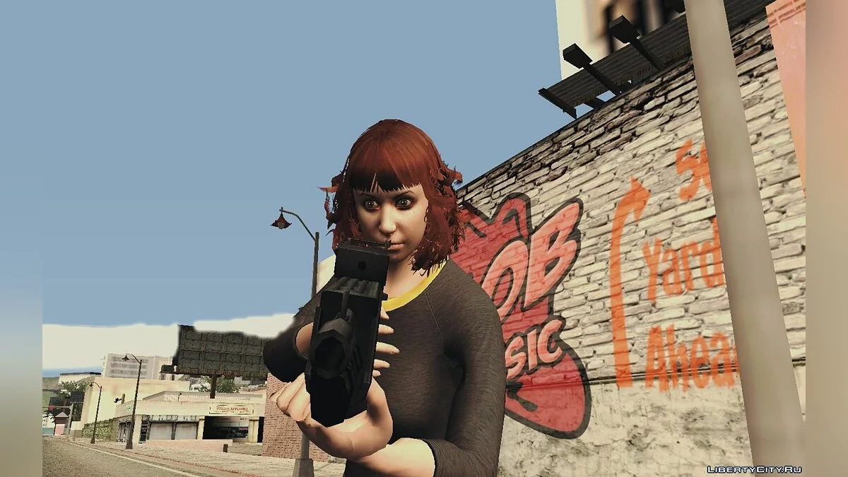 GTA Online - Custom Girl (Lowriders DLC Clothes) / GTA San Andreas