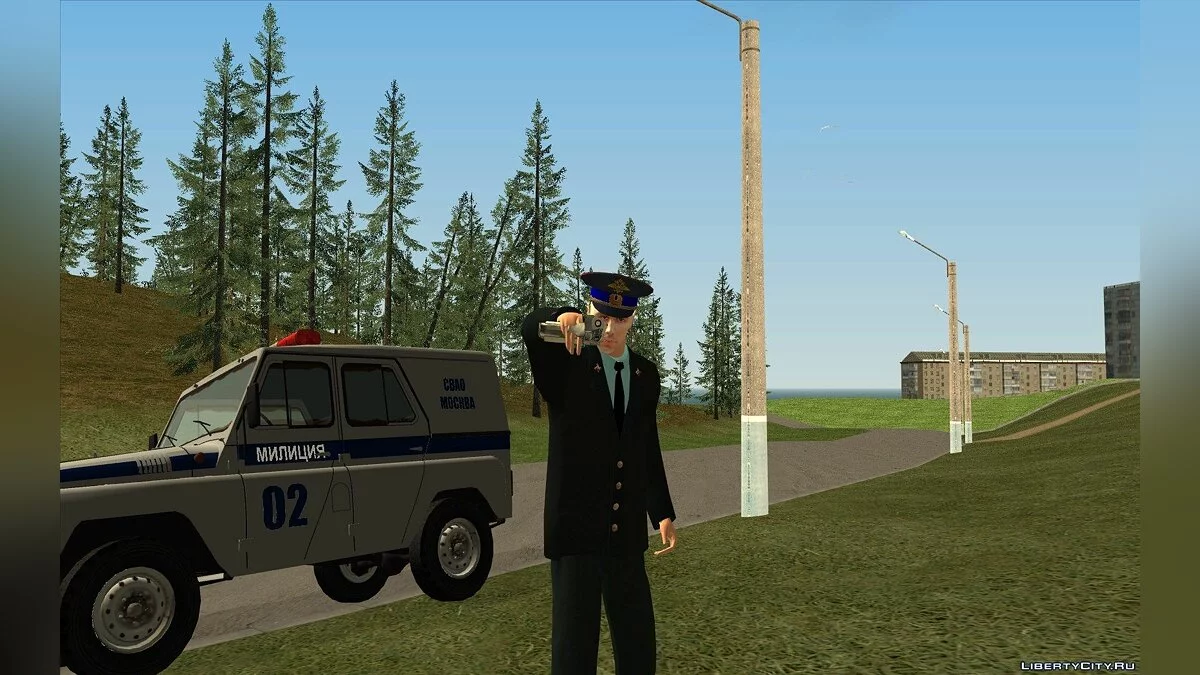 Максим Аверин из сериала \"Глухарь\" / GTA San Andreas