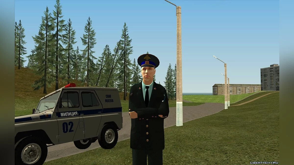 Максим Аверин из сериала \"Глухарь\" / GTA San Andreas