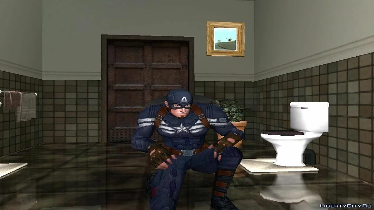 Marvel Future Fight - Captain America (The Winter Soldier) / GTA San Andreas