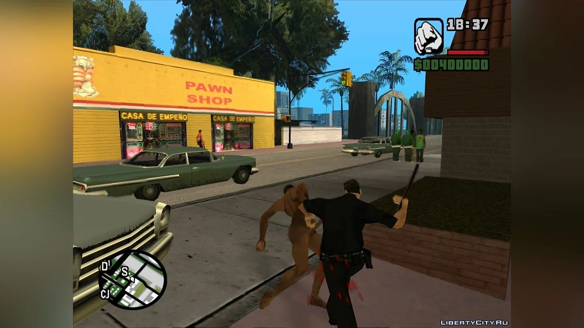 модельки голые писают Nude mod for CJ для GTA San Andreas