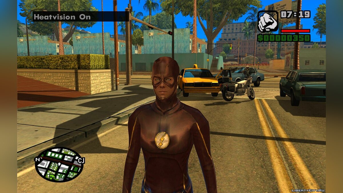 Скачать Skins Pack The Flash CW для GTA San Andreas