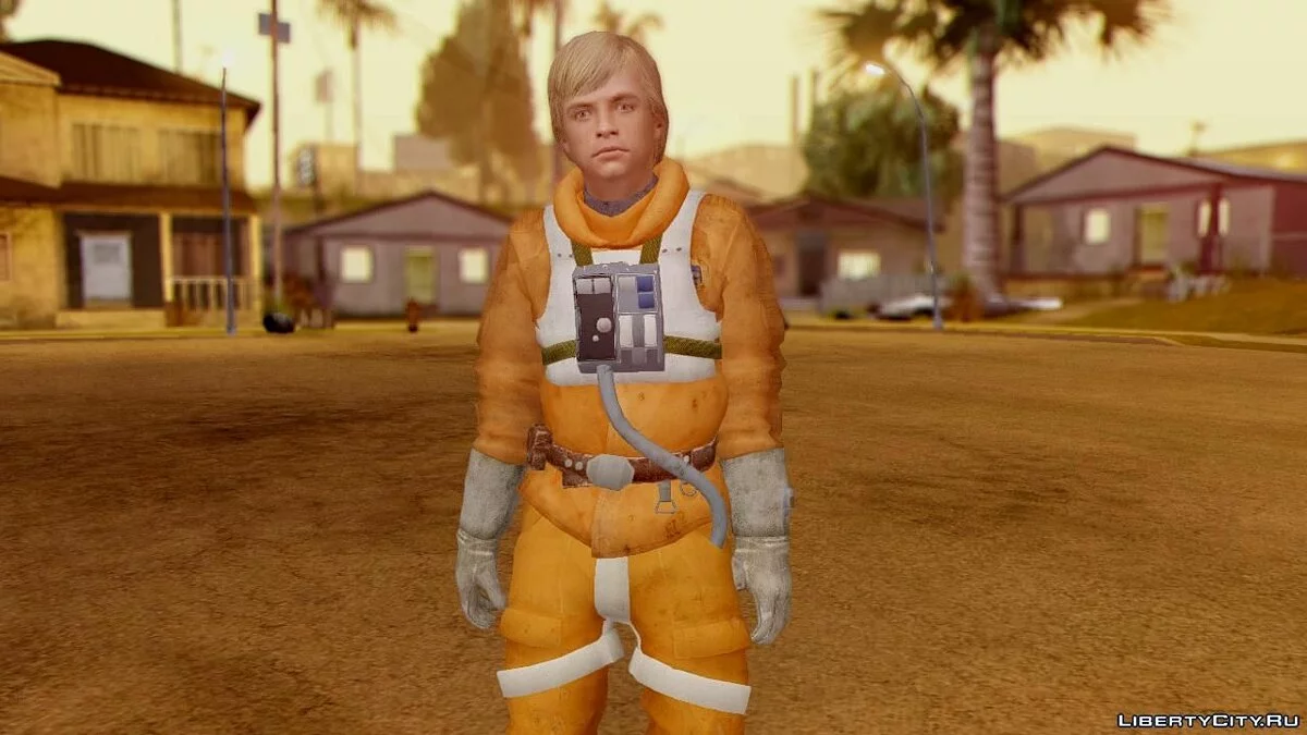 Star Wars The Force Unleashed Luke Skywalker Pack / GTA San Andreas
