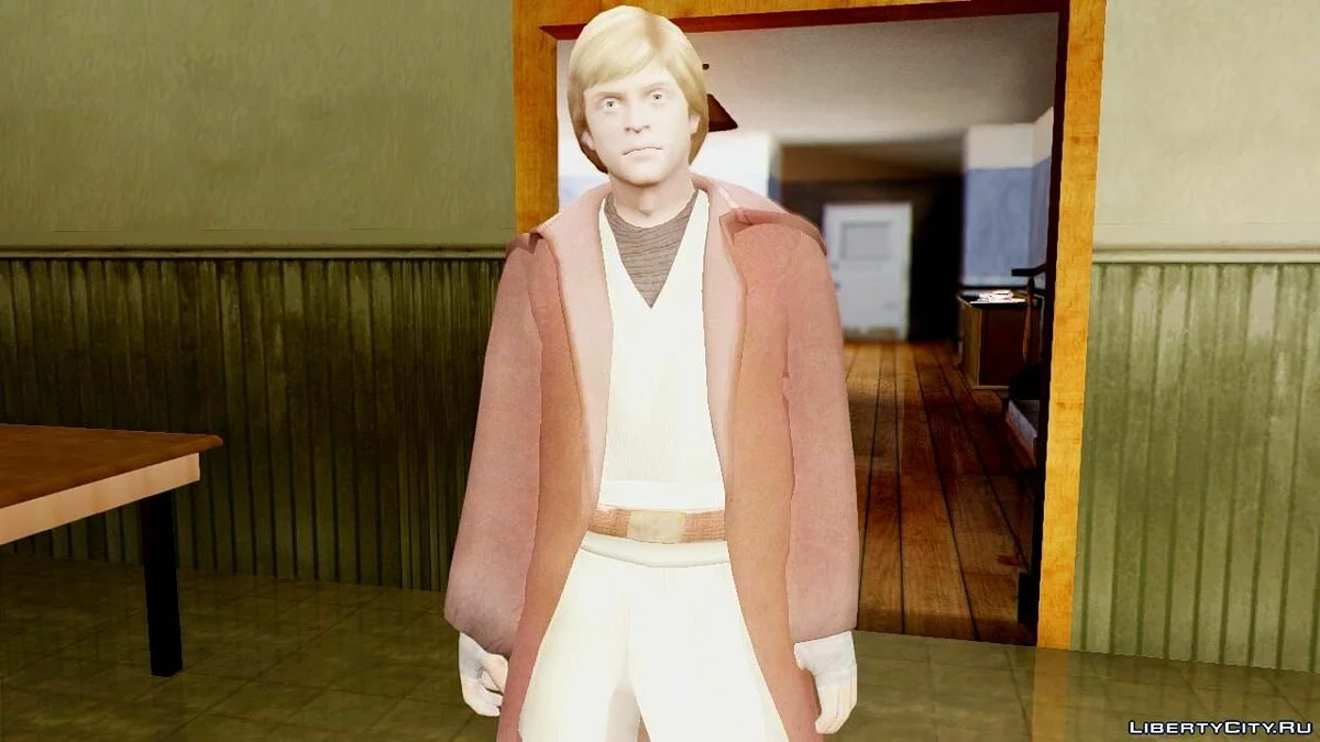 Star Wars The Force Unleashed Luke Skywalker Pack / GTA San Andreas
