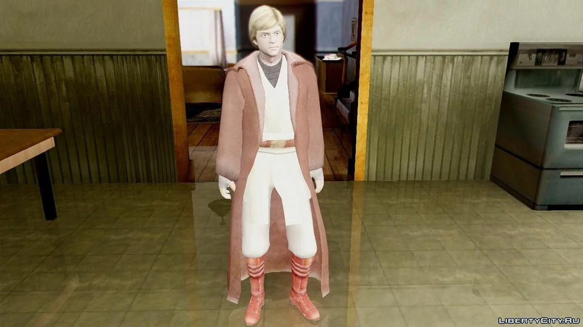 Star Wars The Force Unleashed Luke Skywalker Pack / GTA San Andreas