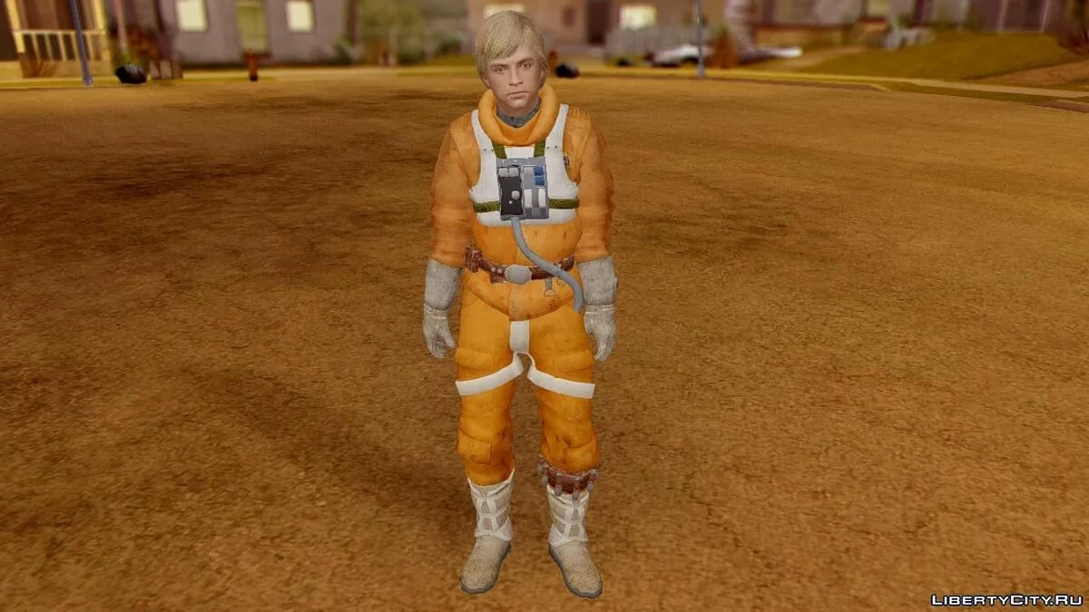 Star Wars The Force Unleashed Luke Skywalker Pack / GTA San Andreas